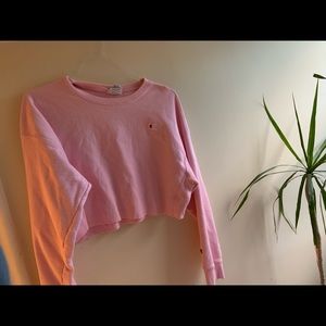 Cropped Champion sweatshirt